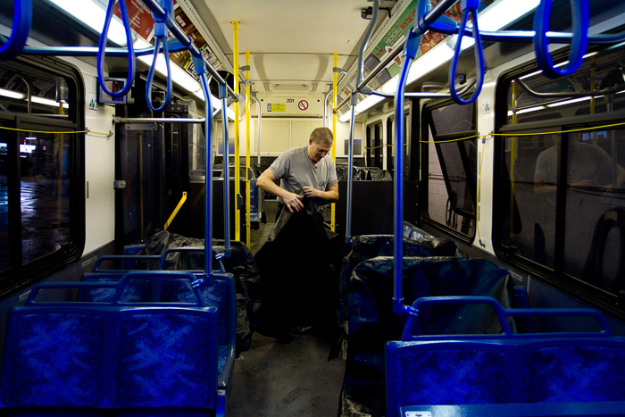 Interior of Bus