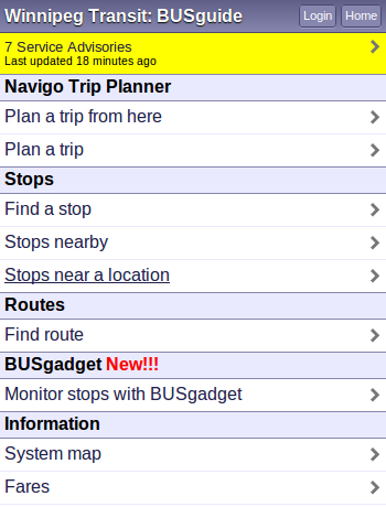 BUSguide overview